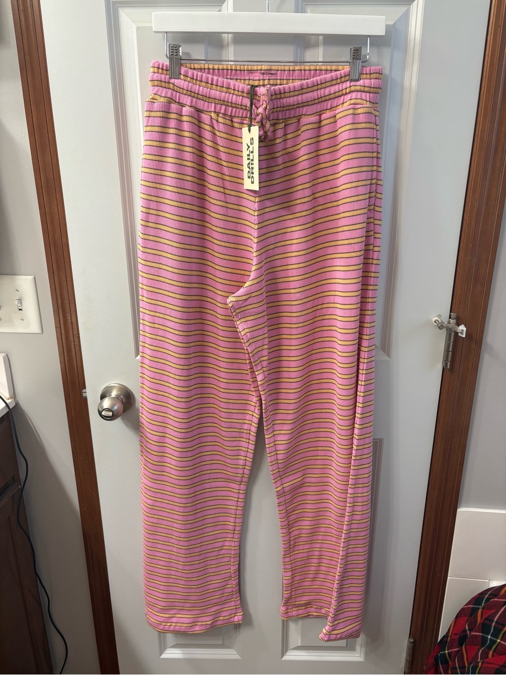 New! Daily Drills Thermal Resort Pants - Taffy + Sunny